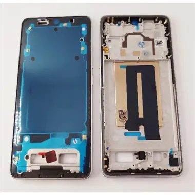 Carcasa o marco central gris para Xiaomi Poco X6 Pro 5G 
