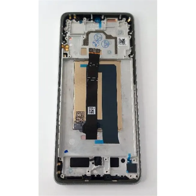 Pantalla lcd para Xiaomi Poco X6 Pro 5G mas tactil negro con marco plata calidad premium