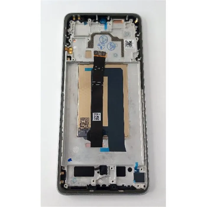 Pantalla lcd para Xiaomi Poco X6 Pro 5G mas tactil negro con marco plata calidad premium