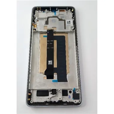 Pantalla lcd para Xiaomi Poco X6 Pro 5G mas tactil negro mas marco plata compatible
