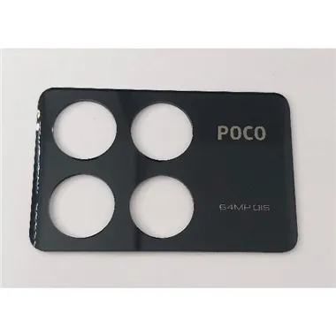 Lente de camara negra para Xiaomi Poco X6 Pro 5G calidad premium