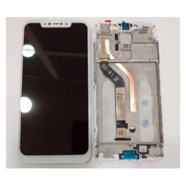 Xiaomi Pocophone F1 pantalla lcd + tactil blanco + marco blanco premium