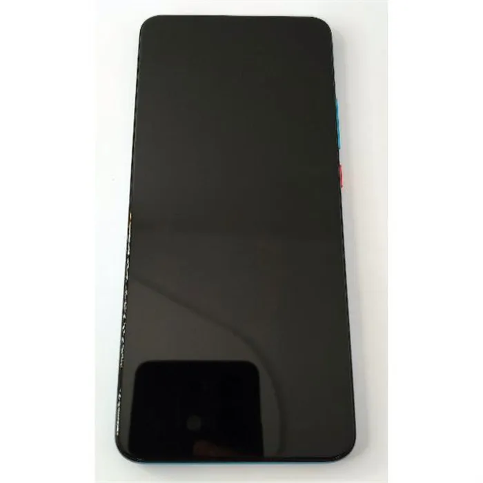 comprar Pantalla lcd para Xiaomi Pocophone F2 Pro Redmi K30 Pro mas tactil negro mas marco azul compatible