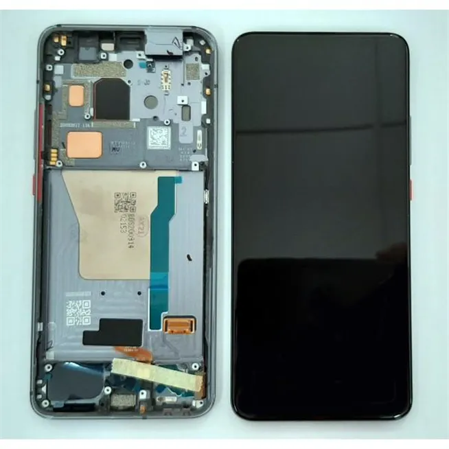 Pantalla lcd para Xiaomi Pocophone F2 Pro / Redmi K30 Pro mas tactil negro mas marco gris Service Pack