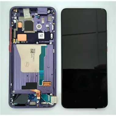 Pantalla lcd para Xiaomi Pocophone F2 Pro / Redmi K30 Pro mas tactil negro mas marco purpura Service Pack