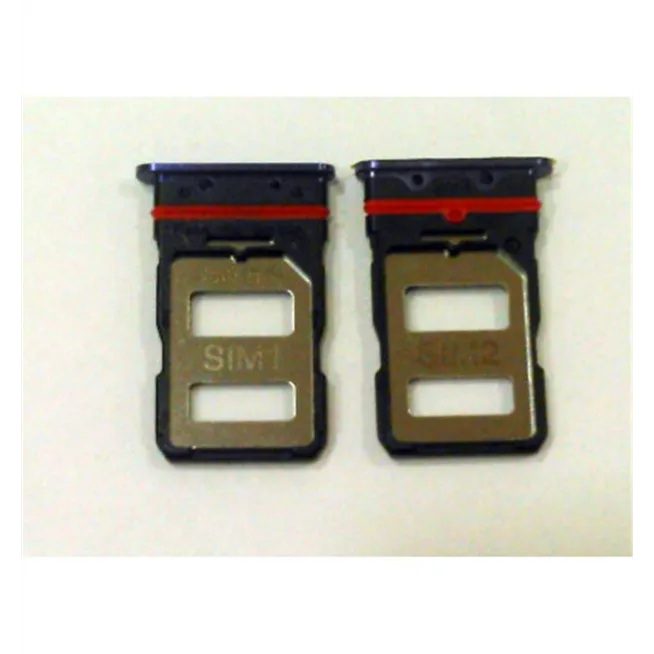 Soporte o Bandeja SIM purpura para Xiaomi Pocophone F2 Pro  Redmi K30 Pro Calidad Premium Dual Sim