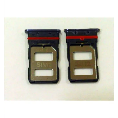 Soporte o Bandeja SIM purpura para Xiaomi Pocophone F2 Pro  Redmi K30 Pro Calidad Premium Dual Sim