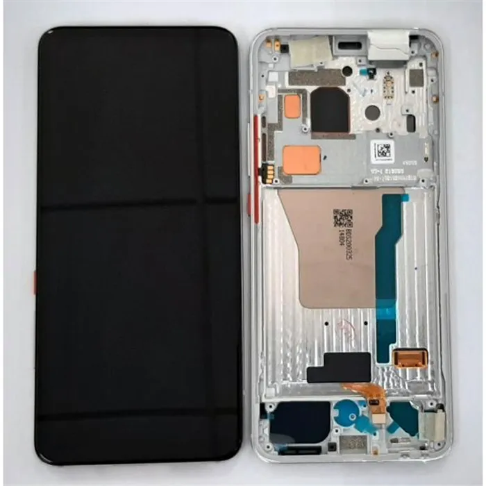 Pantalla lcd para Xiaomi Pocophone F2 Pro / Redmi K30 Pro mas tactil negro mas marco plata Service Pack