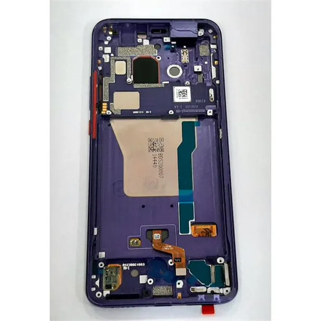 Pantalla oled para Xiaomi Pocophone F2 Pro / Redmi K30 Pro mas tactil negro mas marco purpura calidad compatible he