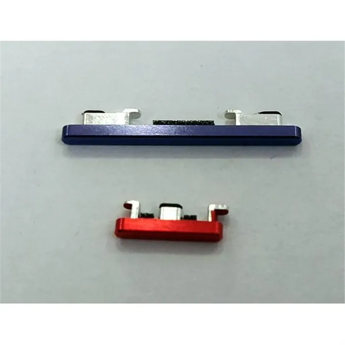 Set 2 botones purpura para Xiaomi Pocophone F2 Pro Redmi K30 Pro calidad premium