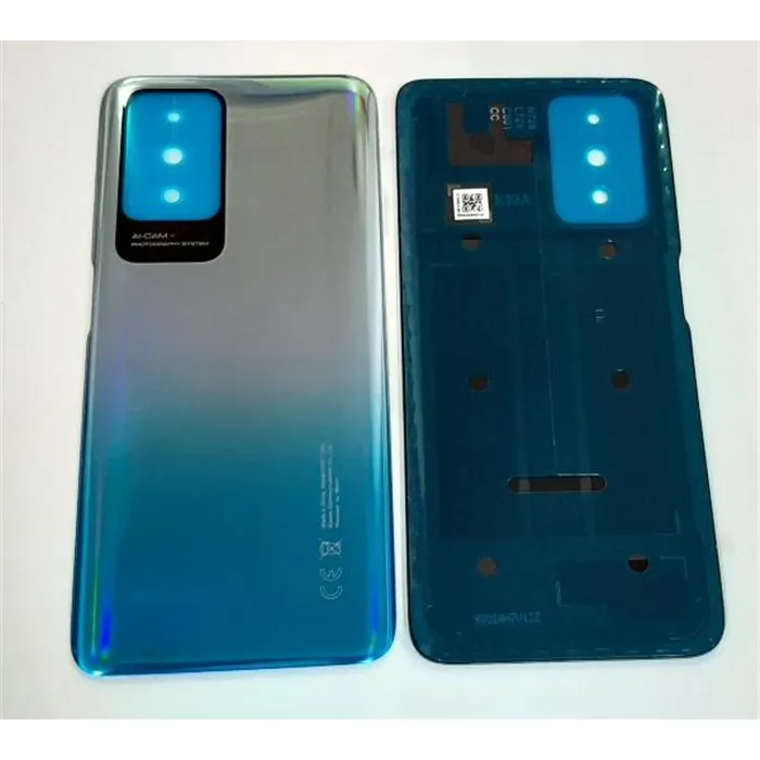 Tapa trasera o tapa bateria azul para Xiaomi Redmi 10