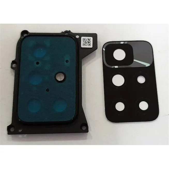 Cubierta camara negra para Xiaomi Redmi 10 mas cristal camara calidad premium
