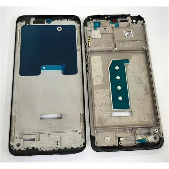 Carcasa central o marco negro para Xiaomi Redmi 10 calidad premium