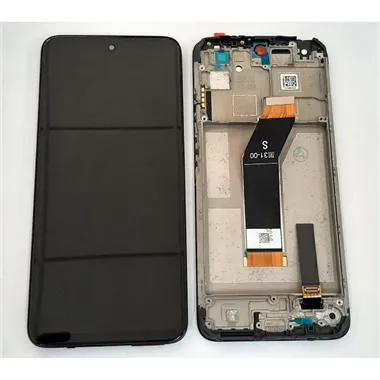 Pantalla lcd para Xiaomi Redmi 10 2022 mas tactil negro mas marco negro calidad premium 