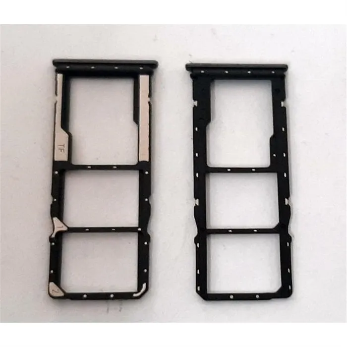 Soporte o bandeja sim negra para Xiaomi Redmi 10C calidad premium
