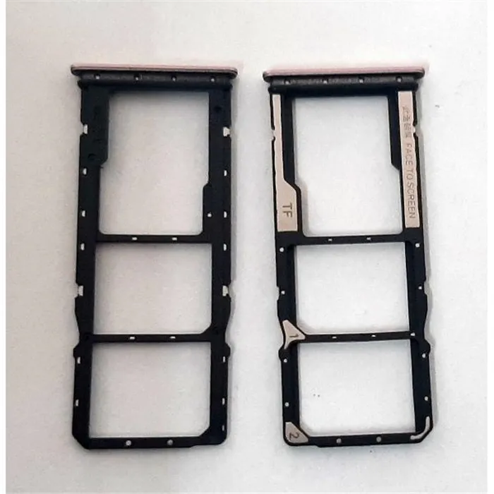 Soporte o bandeja sim rosa para Xiaomi Redmi 10C calidad premium