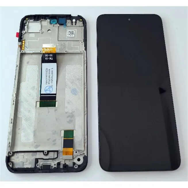 Pantalla lcd para Redmi 13 mas tactil negro mas marco negro compatible