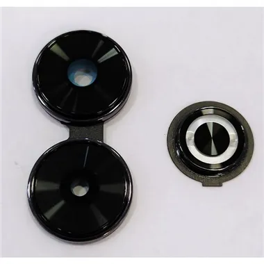 Cristal de camara para Xiaomi Redmi 13 con marco negro calidad premium