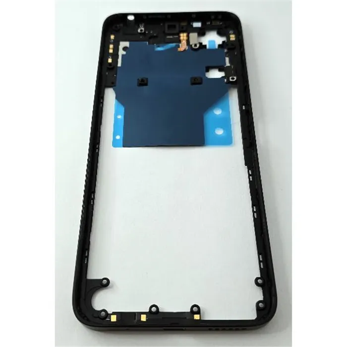 Carcasa o marco central negro para Xiaomi Redmi 13 5G con NFC