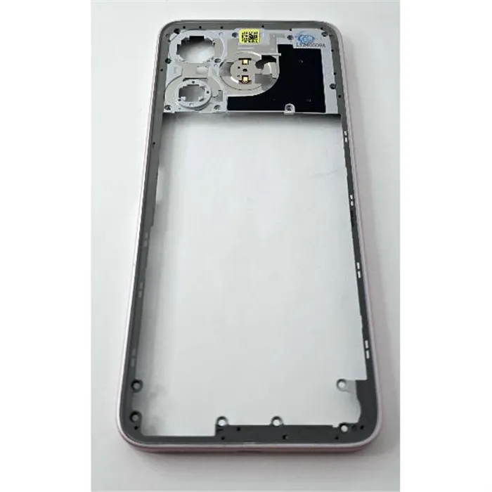 Carcasa o marco central rosa para Xiaomi Redmi 13 5G con NFC 