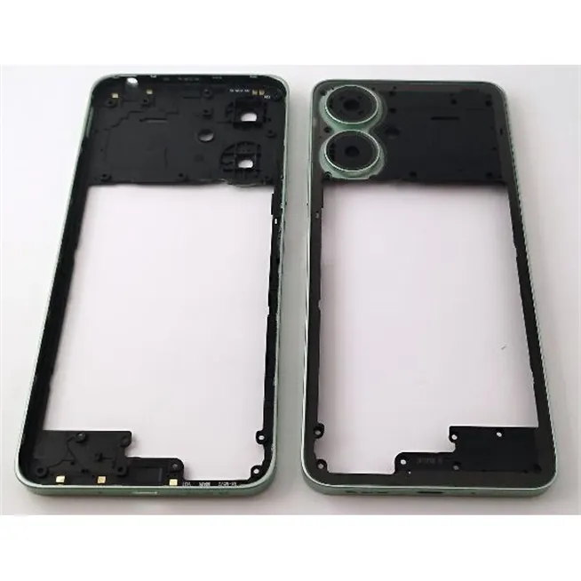 Carcasa o marco central verde para Xiaomi Redmi 13C 5G 