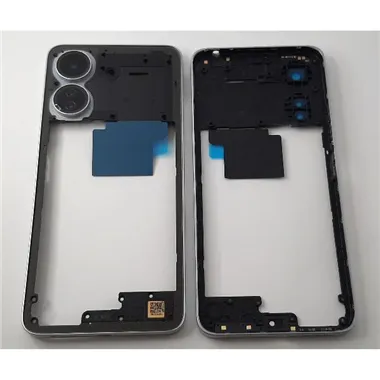 Carcasa trasera o marco plata para Xiaomi Redmi 13c calidad premium