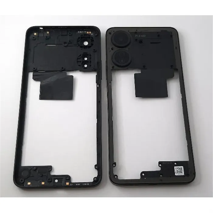Carcasa trasera o marco negro para Xiaomi Redmi 13c calidad premium