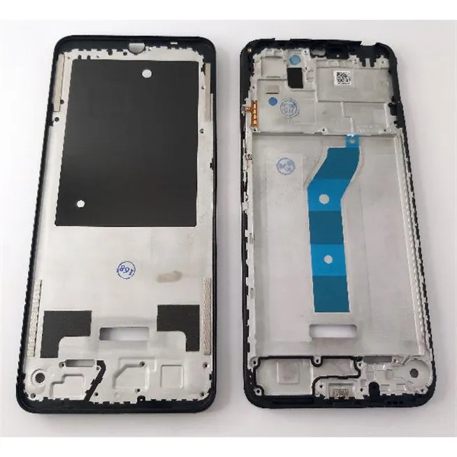 Carcasa central o marco negro para Xiaomi Redmi 13c calidad premium