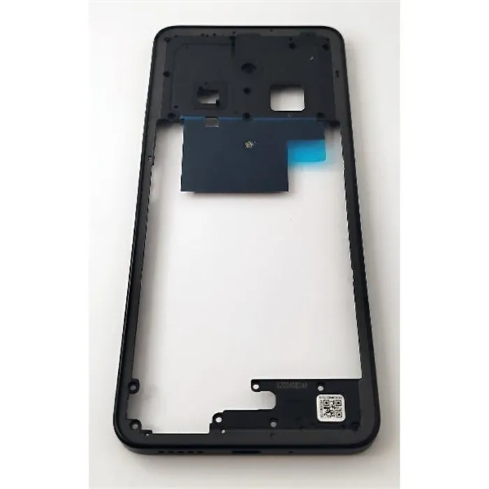 Carcasa o marco central negro para Xiaomi Redmi 14C
