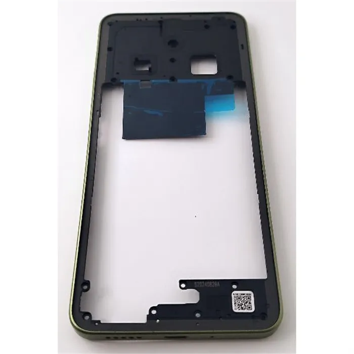 Carcasa o marco central verde para Xiaomi Redmi 14C