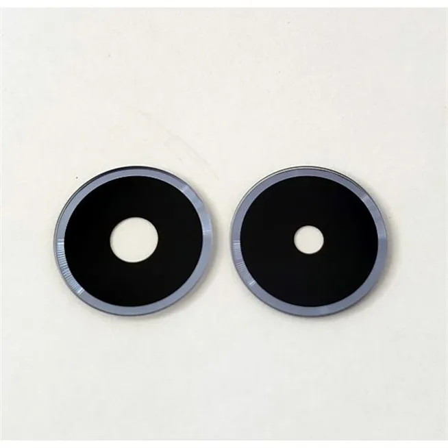 Set de 2 cristales de camara pequeños morados para Xiaomi Redmi 14C calidad premium