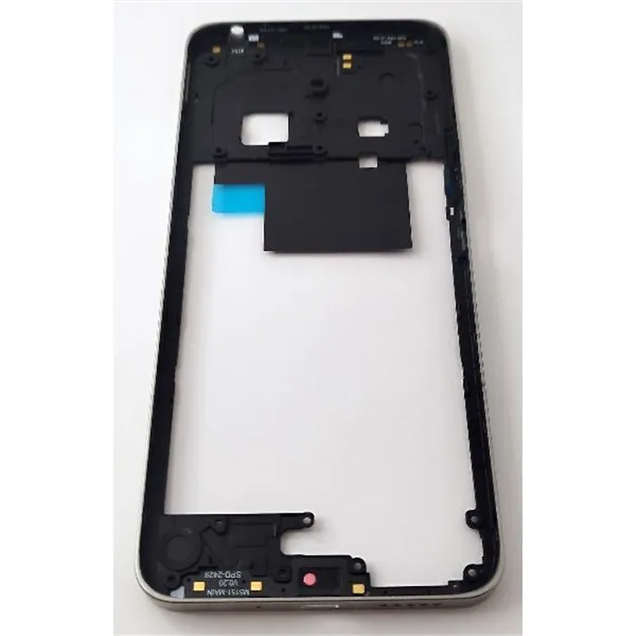 Carcasa o marco central azul para Xiaomi Redmi 14C