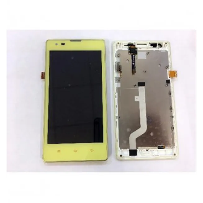 Xiaomi Redmi 1s 3G pantalla lcd + tactil amarillo + marco or