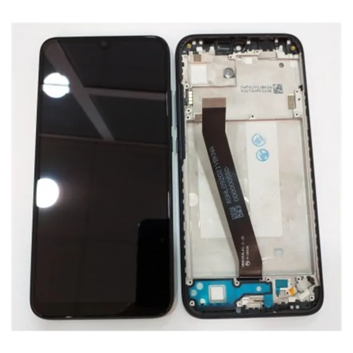 Xiaomi Redmi 7 pantalla lcd + tactil negro + marco negro premium redmi7 red rice 7 red rice7