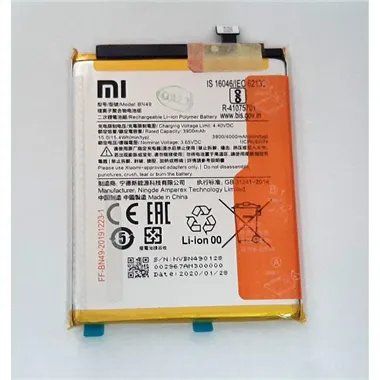 Bateria BN49 Xiaomi Redmi 7A MZB7995IN M1903C3EG M1903C3EH M1903C3EI 4000 mAh Service Pack