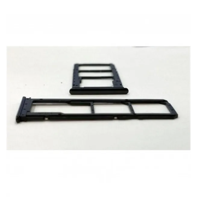 Soporte o bandeja SIM negro para Xiaomi Redmi 8 Red Rice 8 M1908C3IC