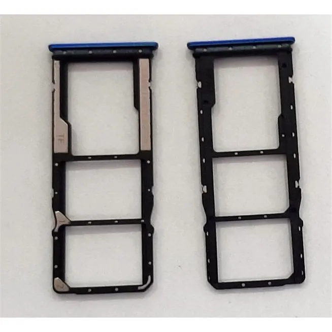 Soporte o bandeja dual sim azul para Xiaomi Redmi 9C calidad premium