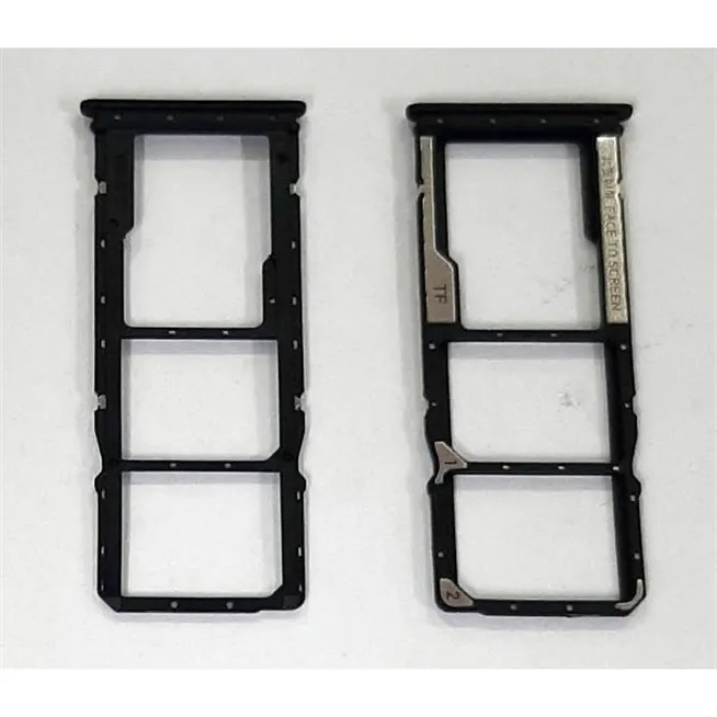 Soporte o bandeja dual sim negra para Xiaomi Redmi 9C calidad premium