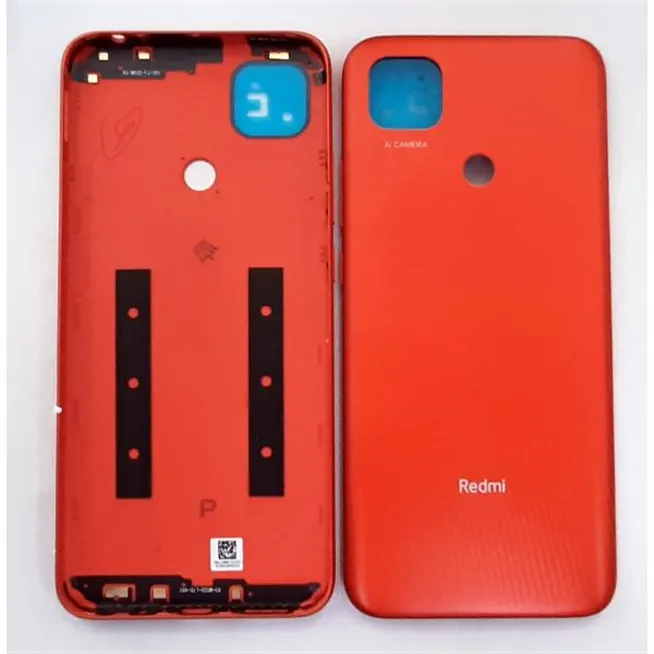 Tapa trasera o tapa bateria naranja para Xiaomi Redmi 9C