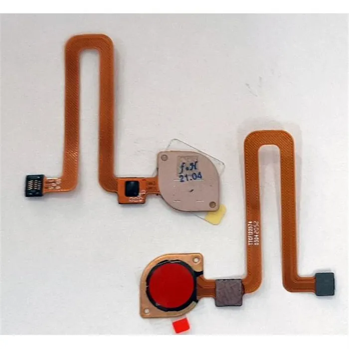 Flex boton home rojo para Xiaomi Redmi 9C calidad premium