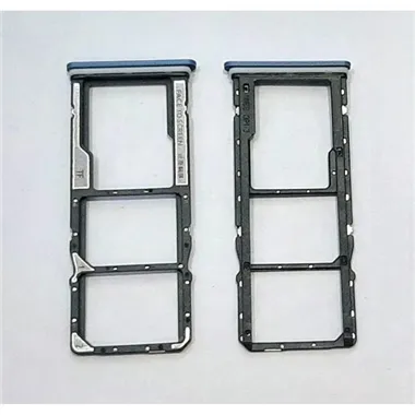 Soporte sim o bandeja azul oscuro para Xiaomi Redmi A1 dual sim calidad premium