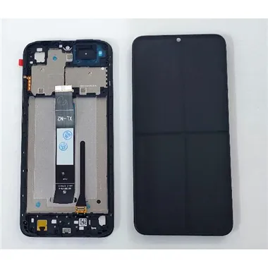 Pantalla lcd para Xiaomi Redmi A1 Redmi A1 Plus mas tactil negro mas marco negro calidad premium