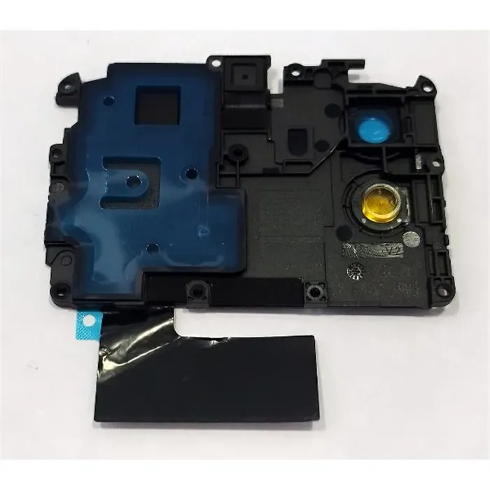 Soporte de sujeción de placa base con lente de cámara con NFC negro para Xiaomi Redmi A2 calidad premium