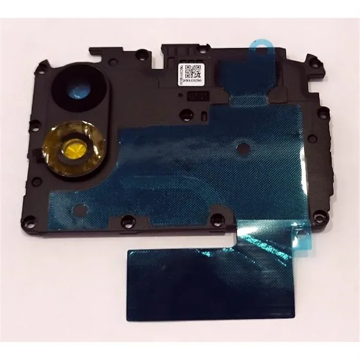 Soporte de sujeción de placa base con lente de cámara con NFC negro para Xiaomi Redmi A2 calidad premium