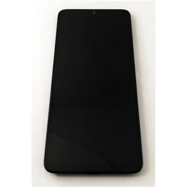 Pantalla lcd para Xiaomi Redmi A3 mas tactil negro con marco negro 5600010C3Y00 Service Pack