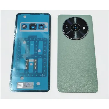 Tapa trasera o tapa bateria verde para Xiaomi Redmi A3 con lente de camara