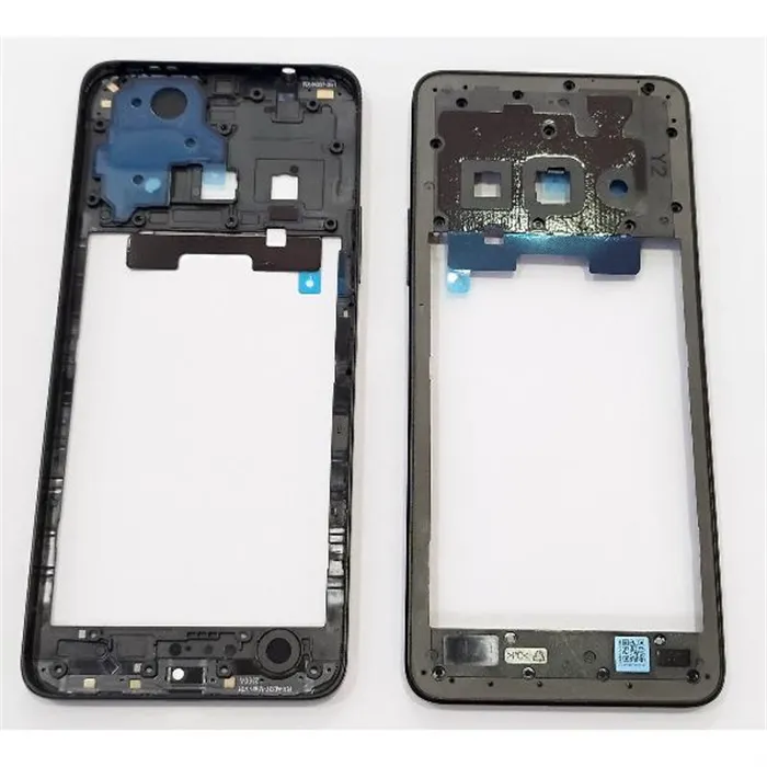 Carcasa o marco central negro para Xiaomi Redmi A3 