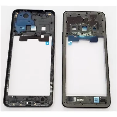 Carcasa o marco central negro para Xiaomi Redmi A3 