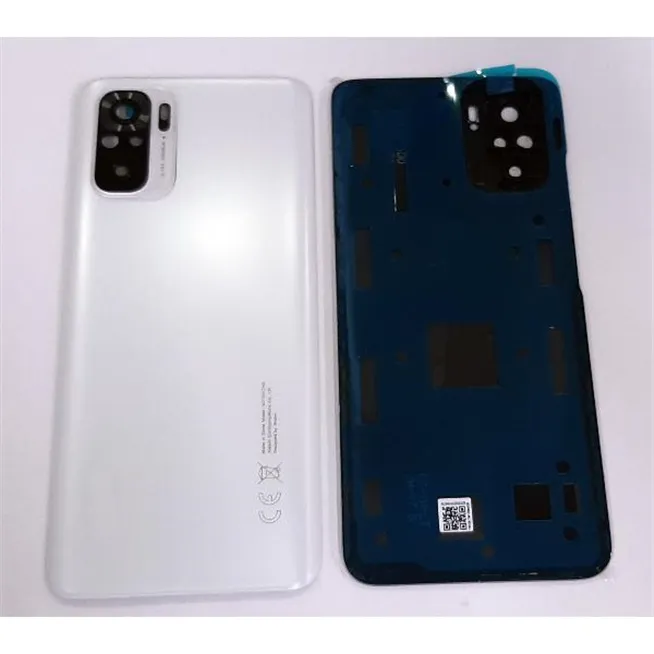 Tapa trasera o tapa bateria blanca para Xiaomi Redmi Note 10 mas cubierta camara