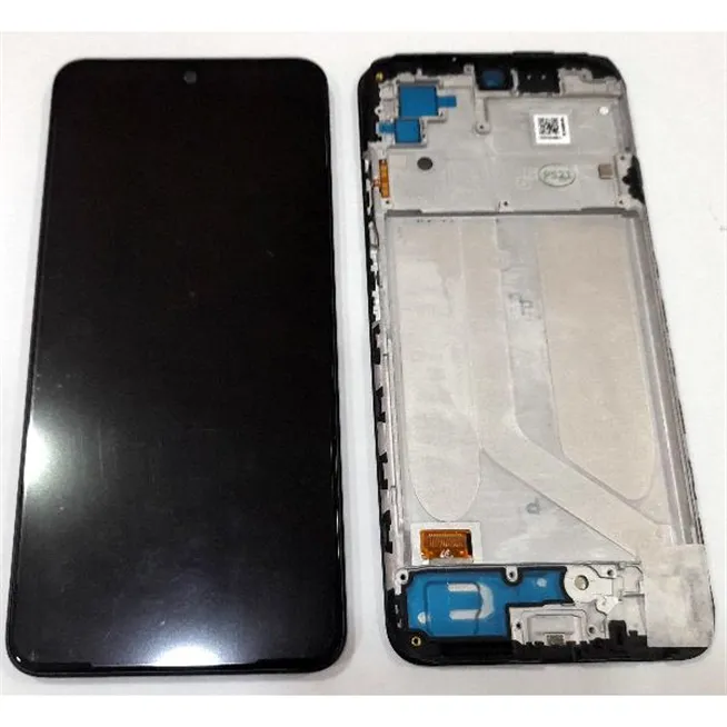 Pantalla lcd para Xiaomi Redmi Note 10 5600020k7A00 mas tactil negro mas marco negro Service Pack Premium